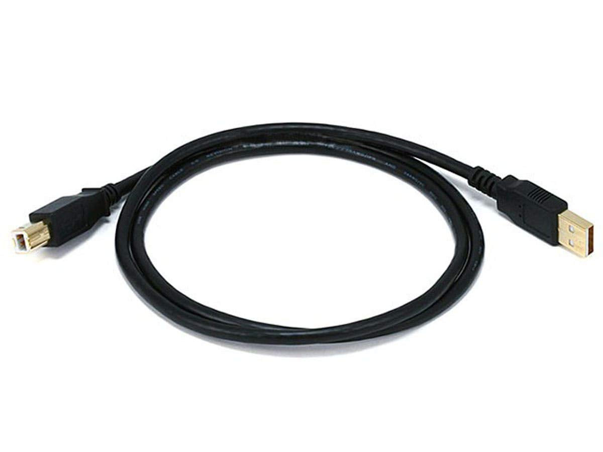 Monoprice 105437 USB-A to USB-B 2.0 Cable 3ft