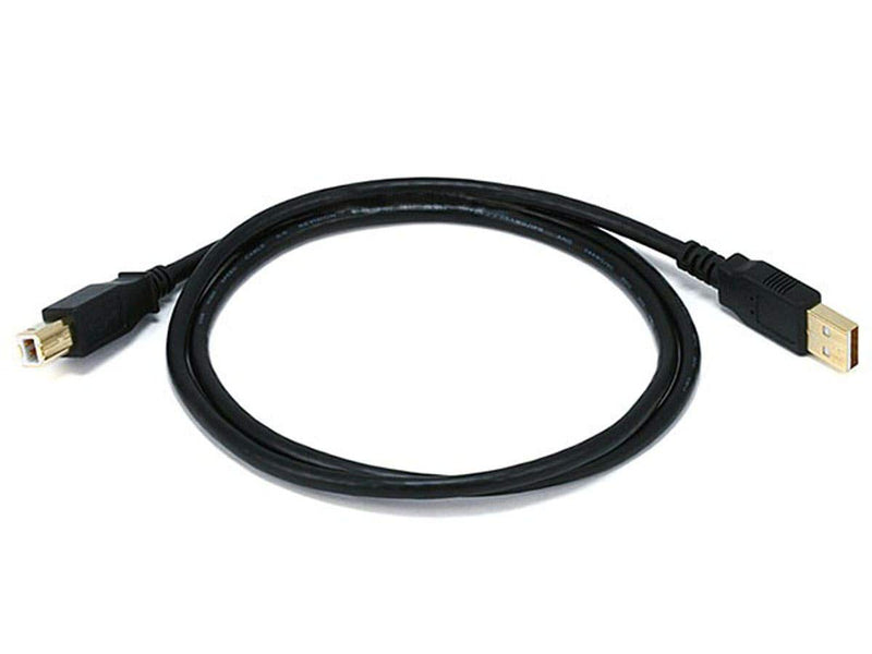 Monoprice 105437 USB-A to USB-B 2.0 Cable 3ft — main product image