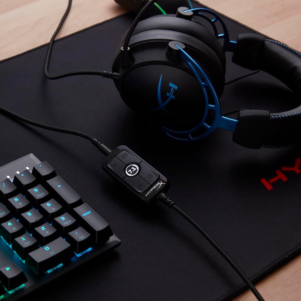 HyperX HX-HSCAS-BL/WW Cloud Alpha S 7.1 Gaming Headset (Renewed)