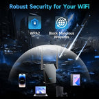 AERVY WiFi Extender Signal Booster with Ethernet Port