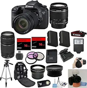 Canon EOS 7D DSLR Camera Bundle