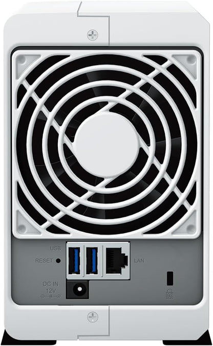 Synology DS223j 12TB 2-Bay NAS with IronWolf Drives