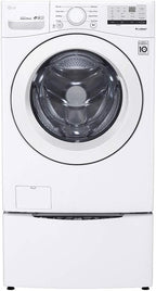 LG WM3400CW 4.5 cu. ft. Ultra Large Front Load Washer