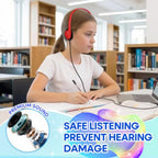 Wensdo HY857C USB-C Wired Kids Classroom Headphones, 10-Pack