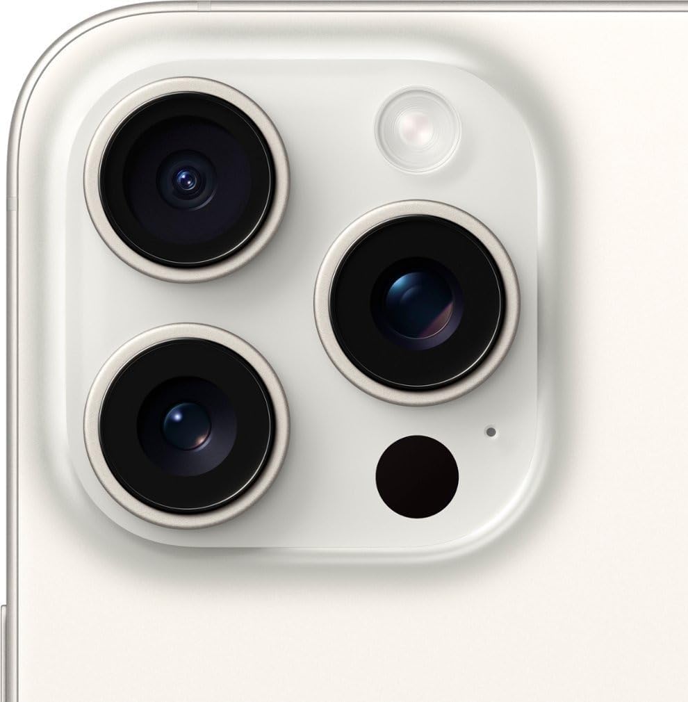 Apple iPhone 15 Pro Max 512GB White Titanium AT&T Renewed
