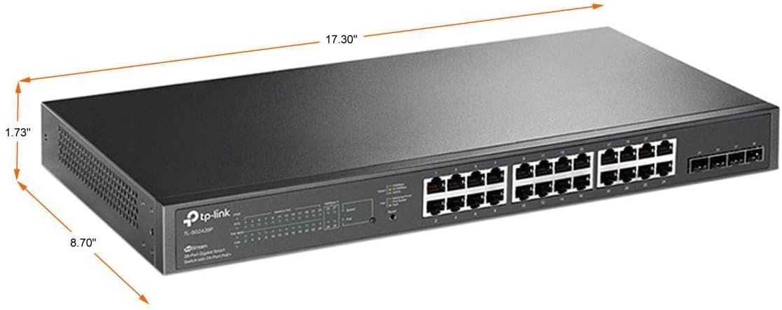TP-Link TL-SG2428P 28-Port Gigabit PoE+ Switch: Omada SDN