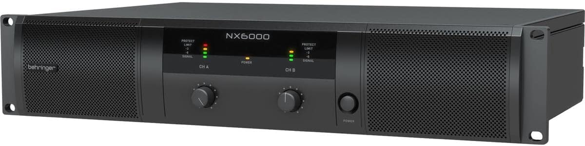 Behringer NX6000 6000-Watt Class-D Power Amplifier