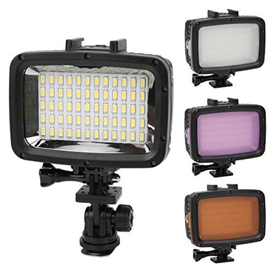 GOWENIC Submersible LED Video Fill Light for Underwater Photography