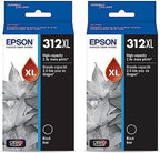 Epson T312XL120-S Claria Photo HD Black Ink Cartridge 2-Pack