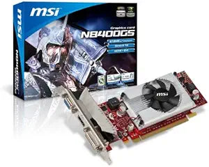 MSI N8400GS-MD256/TC GeForce 8400GS 256MB Low Profile Video Card