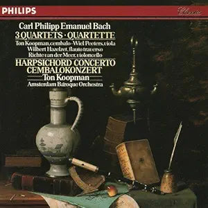 Philips C.P.E. Bach Quartets & Harpsichord Concerto — main product image