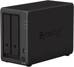 Synology DS723+ 2-Bay NAS 8TB Bundle Seagate IronWolf