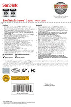 SanDisk SDSDXN-128G-G46 Extreme 128GB SDXC Card UHS-I U3