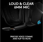 Logitech 981000742 G935 Wireless DTS Gaming Headset (Renewed)