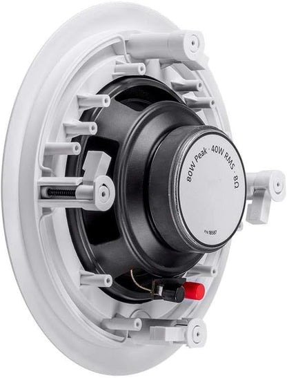 Monoprice 118587 Aria 6.5 Inch 2-Way Ceiling Speakers Pair