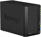 Synology DS218+ 2-Bay NAS - 6GB RAM 2TB SSD
