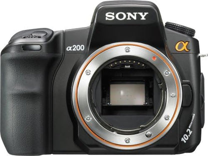 Sony B00125MHVM Alpha A200K DSLR Camera 18-70mm Lens