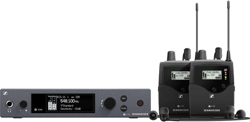 Sennheiser ew IEM G4-TWIN-A Wireless In-Ear Monitor System — main product image