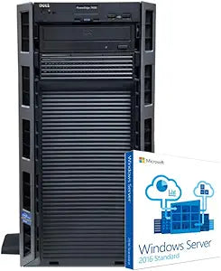 Dell ASISVR126 PowerEdge T420 Renewed Server: Dual Xeon, 128GB, 4TB SSD