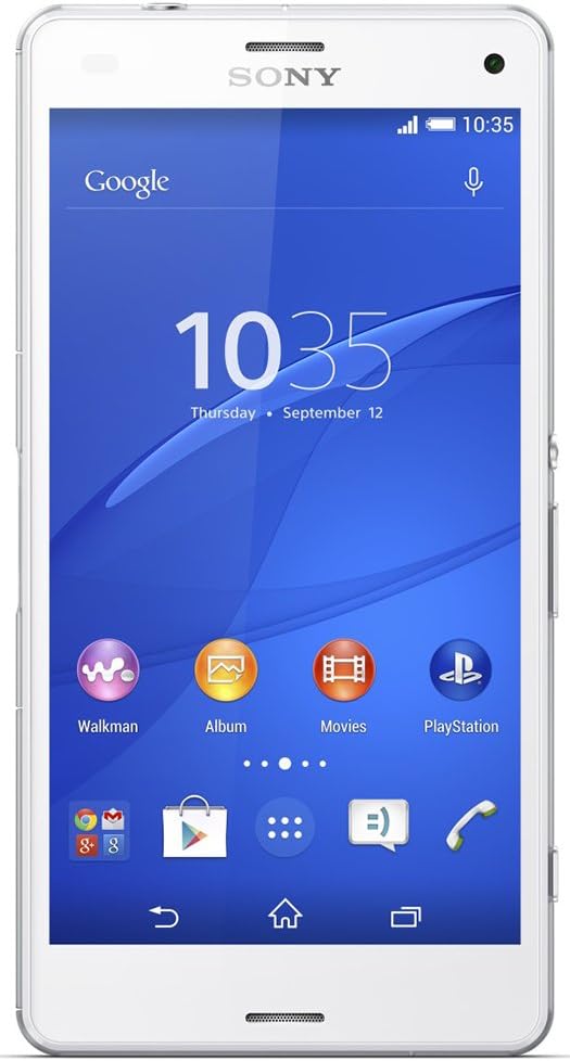 Sony D5803 Xperia Z3 Compact Unlocked Smartphone White