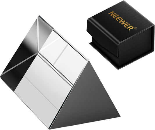 Neewer Triangular Prism 2.4" K9 Crystal Photography
