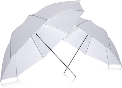 Neewer 33" Translucent White Soft Umbrella (2 Pack)