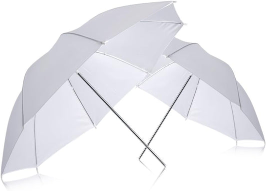 Neewer 33" Translucent White Soft Umbrella (2 Pack)