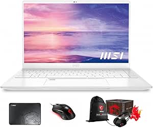 MSI Prestige14EVO288-3830-121093 i5 Laptop 4TB SSD Bundle