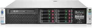 HP Proliant DL380pG8 E5-2643 2.5" Server (Renewed)