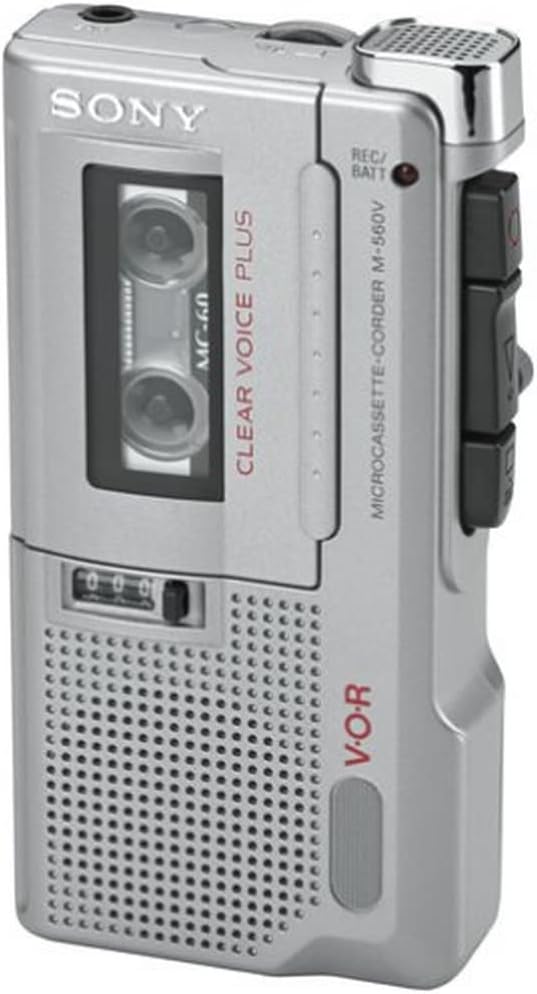 Sony M-560V Pressman Microcassette Voice Recorder