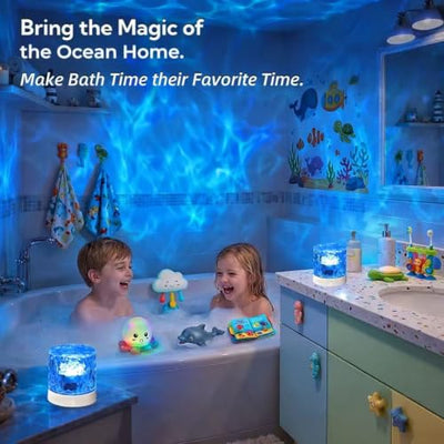 Offcute Cordless Aurora & Ocean Wave Light Projector