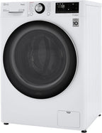 LG WM3555HWA - 24 Inch Smart All In One Washer/Dryer - White