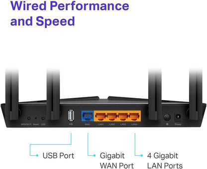 TP-Link AX1800 Archer AX20 WiFi 6 Router, Dual-Band (Refurbished)