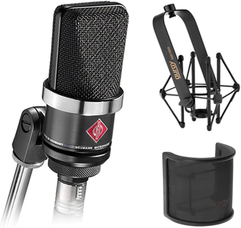 Neumann TLM 102 Studio Condenser Mic Kit - Black — main product image