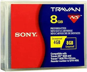 Sony QTRNS8 QTRNS8//A4 Travan TR-4 8GB Memory Tape — main product image