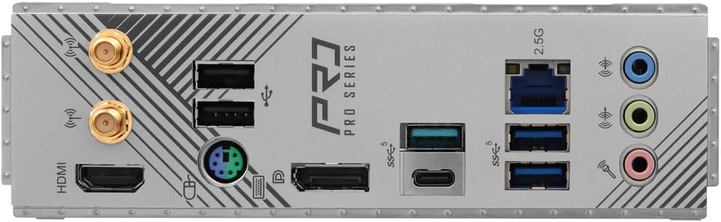 ASRock B760M PRO RS WIFI White Micro ATX DDR5 Motherboard