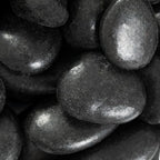 MSI AMZ-LSC-0009P Black Polished Pebbles - 40 lb Bag