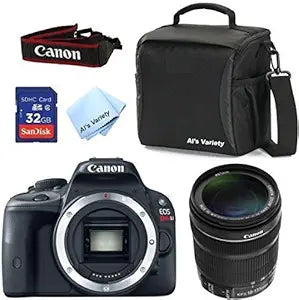 Canon canon sl1 Rebel DSLR 18-135mm Lens Bundle