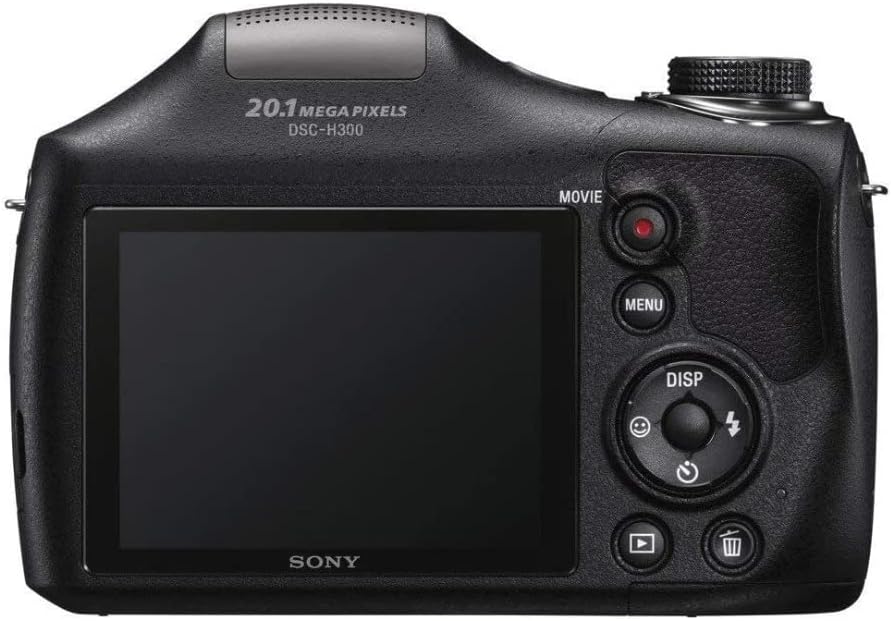 Sony DSC-H300/BM Cyber-shot 20.1 MP Digital Camera (Renewed)