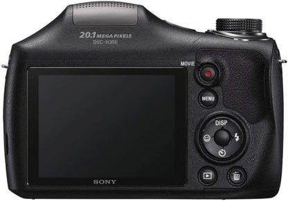 Sony DSC-H300/BM Cyber-shot 20.1 MP Digital Camera (Renewed)