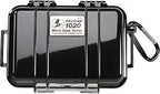 Pelican 1020-025-110 Black Micro Case - Crushproof Watertight