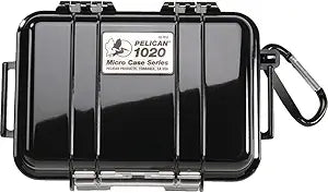 Pelican 1020-025-110 Black Micro Case - Crushproof Watertight