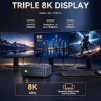 GMKtec M5S AMD Ryzen 5400U Compact Mini Desktop PC