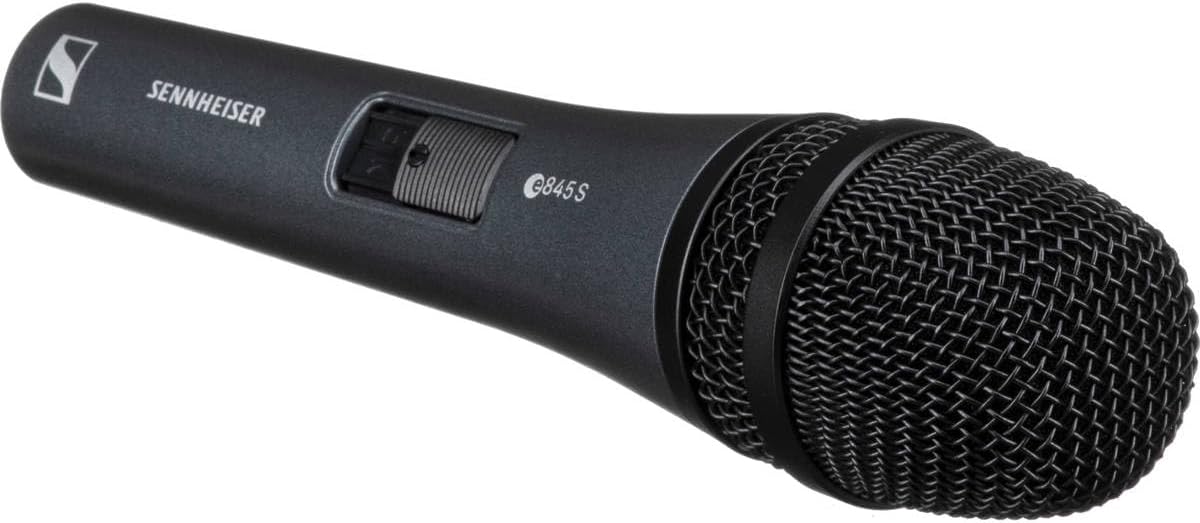 Sennheiser 004516 e845s Vocal Dynamic Microphone Switch