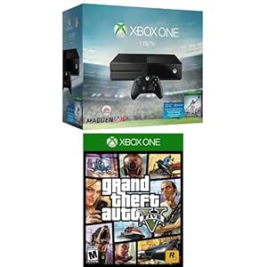 Microsoft Xbox One 1TB Madden NFL 16 Bundle GTA V