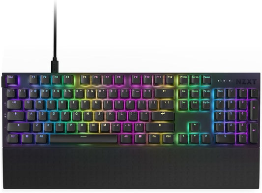 NZXT KB-001NB-US Function 2 TKL Red Switch Gaming Keyboard