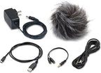 Zoom H4NPRO-COMBO-AMZ-3 All Black Portable Recorder Bundle