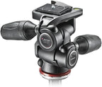 Manfrotto MH804-3W Tripod Head with Quick Release Plates
