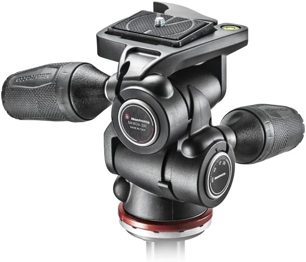 Manfrotto MH804-3W Tripod Head with Quick Release Plates