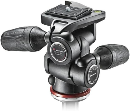 Manfrotto MH804-3W Tripod Head with Quick Release Plates